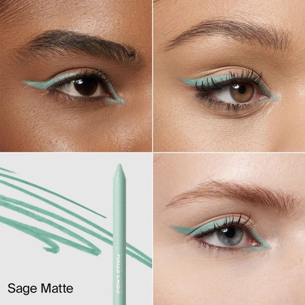 Haus Labs Optic Intensity Eco Eyeliner- Sage Matte
